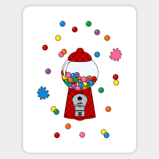 Gumball Machine Sticker